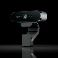 كاميرا ويب Logitech BRIO بدقة 4K Ultra HD – احترافية للبث المباشر والاجتماعات