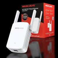 مقوي إشارة Mercusys ME30 AC1200 ثنائي النطاق – موسع شبكة واي فاي بسرعة 1200 ميجابت/ث