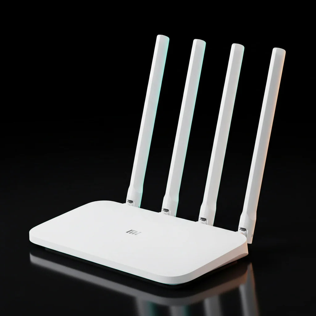 راوتر Xiaomi Mi Router 4C بسرعة 300 ميجابت/ث – أبيض