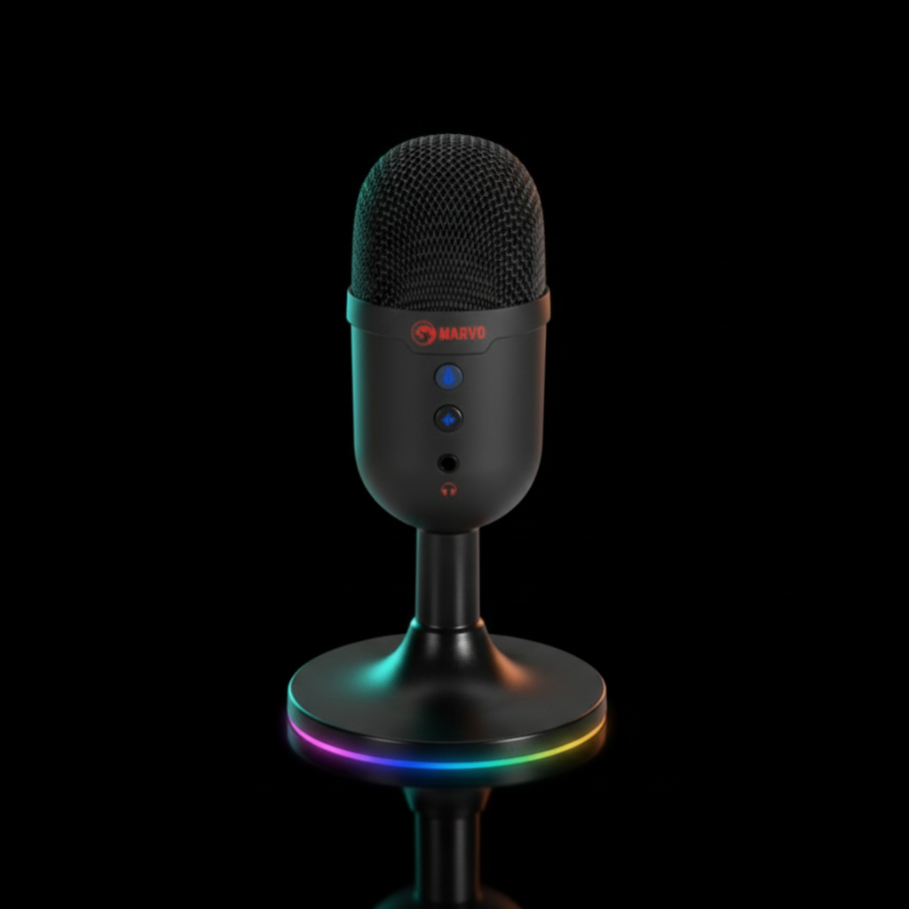MARVO MIC-06 Blast 40 RGB Gaming Microphone (USB )