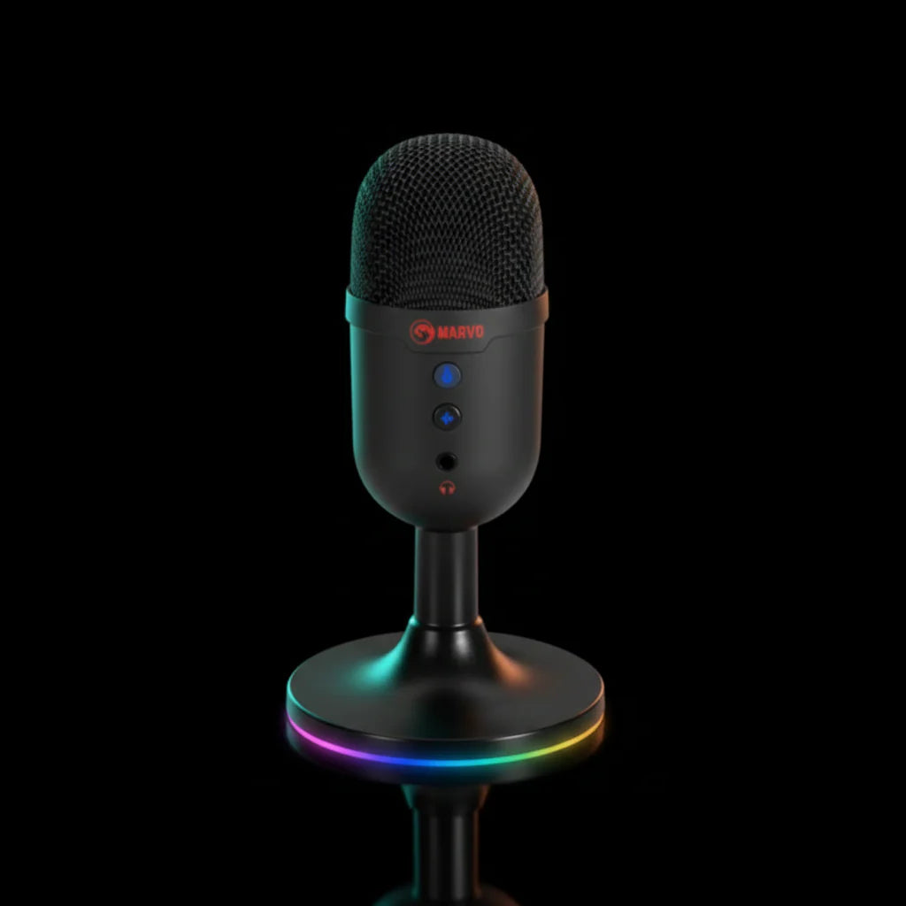 ميكروفون MARVO MIC-06 Blast 40 RGB - USB