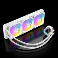 مبرد المعالج المائي Antec Vortex LUM 360 ARGB – بقدرة 280 واط TDP – رديتر 360mm – أبيض