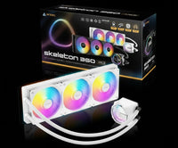 مبرد المعالج المائي Antec Skeleton 360 ARGB – رديتر 360mm – دعم Intel و AMD – أبيض