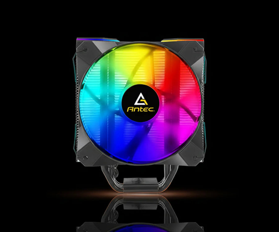 مبرد المعالج Antec Frigus Air 400 ARGB – مروحة 120mm ARGB – مع وحدة تحكم مرفقة