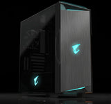 كيس Gigabyte AORUS AC300W R2 ميد تاور ATX – زجاج جانبي – إضاءة RGB