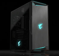 كيس Gigabyte AORUS AC300W R2 ميد تاور ATX – زجاج جانبي – إضاءة RGB