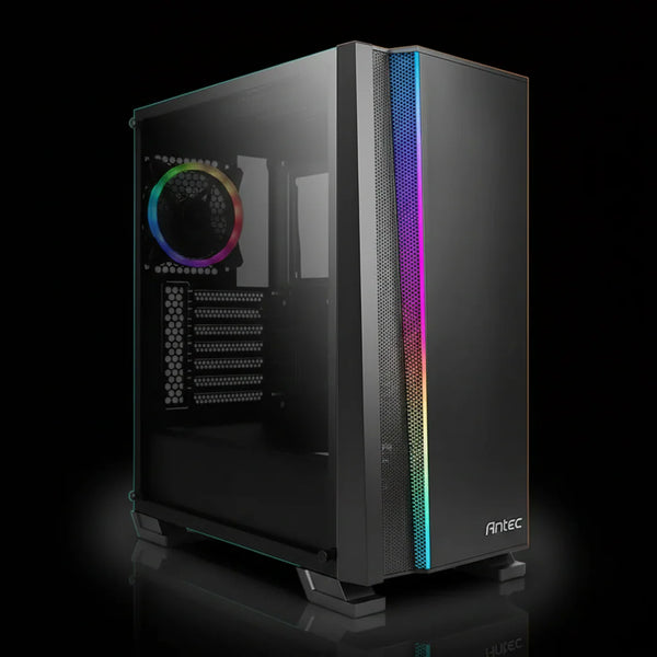 كيس Antec NX500 ميد تاور – زجاج جانبي – واجهة RGB أمامية