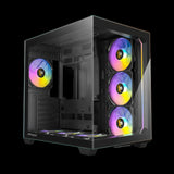 كيس  Antec C5 ARGB بحجم ATX Mid Tower – 7 مراوح ARGB – منفذ USB Type-C – زجاج مقوى –  أسود