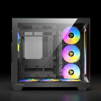 كيس  Antec C5 ARGB بحجم ATX Mid Tower – 7 مراوح ARGB – منفذ USB Type-C – زجاج مقوى –  أسود