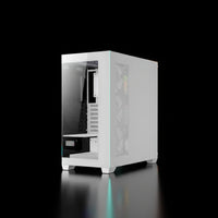 كيس  Antec CX300 ARGB بحجم Mid Tower – 4 مراوح 120mm ARGB – زجاج مقوى –  أبيض