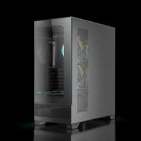 Antec CX700 ARGB Gaming ATX Mid Tower Case – 3x 120mm ARGB Fans – USB-C – Tempered Glass – Black