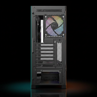 Antec CX700 ARGB Gaming ATX Mid Tower Case – 3x 120mm ARGB Fans – USB-C – Tempered Glass – Black