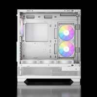 Antec CX700 ARGB Gaming ATX Mid Tower Case – 3x 120mm ARGB Fans – USB-C – Tempered Glass – White