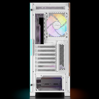 Antec CX700 ARGB Gaming ATX Mid Tower Case – 3x 120mm ARGB Fans – USB-C – Tempered Glass – White