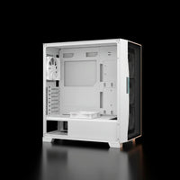كيس  Antec DF700 FLUX ARGB بحجم Mid Tower – واجهة Mesh بتدفق هواء عالي – زجاج مقوى – أبيض