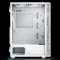 كيس  Montech X3 Glass ARGB بحجم Mid Tower – واجهة Mesh للتهوية – زجاج مقوى – أبيض