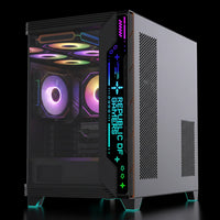 كيس  GameMax LC-TX ARGB بحجم Mid Tower – زجاج مقوى – أسود
