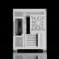 كيس GAMDIAS Aura GC10M V2 ARGB مايكرو تاور – أبيض – زجاج جانبي