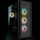كيس Corsair iCUE 7000X RGB فول تاور ATX – أسود – زجاج مقوى