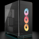 Corsair FRAME 4500X E-ATX Mid Tower Case – Black – Panoramic Tempered Glass – USB 3.2 Type-C
