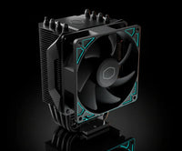 مبرد المعالج Cooler Master 411 Nano بقدرة 180 واط TDP – دعم Intel و AMD – أسود