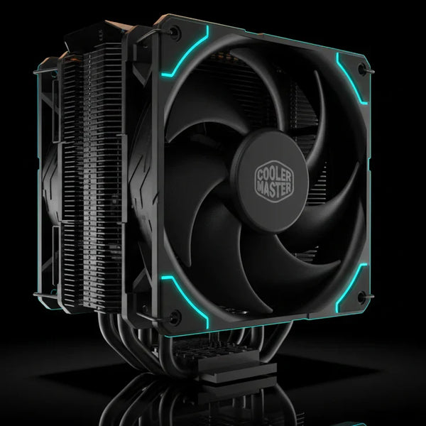 Cooler Master Hyper 212 Black X Duo CPU Air Cooler – 220W TDP