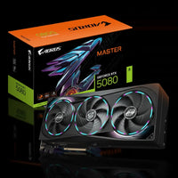 كرت شاشة Gigabyte AORUS GeForce RTX 5080 MASTER – ذاكرة 16GB GDDR7