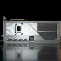 كرت شاشة Gigabyte AORUS GeForce RTX 5080 MASTER ICE – ذاكرة 16GB GDDR7 – أبيض