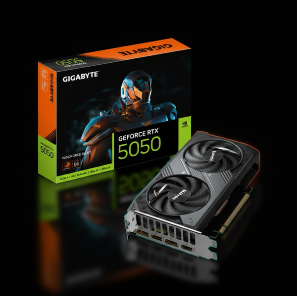 Gigabyte GeForce RTX 5050 WINDFORCE OC 8GB GDDR6 Graphics Card
