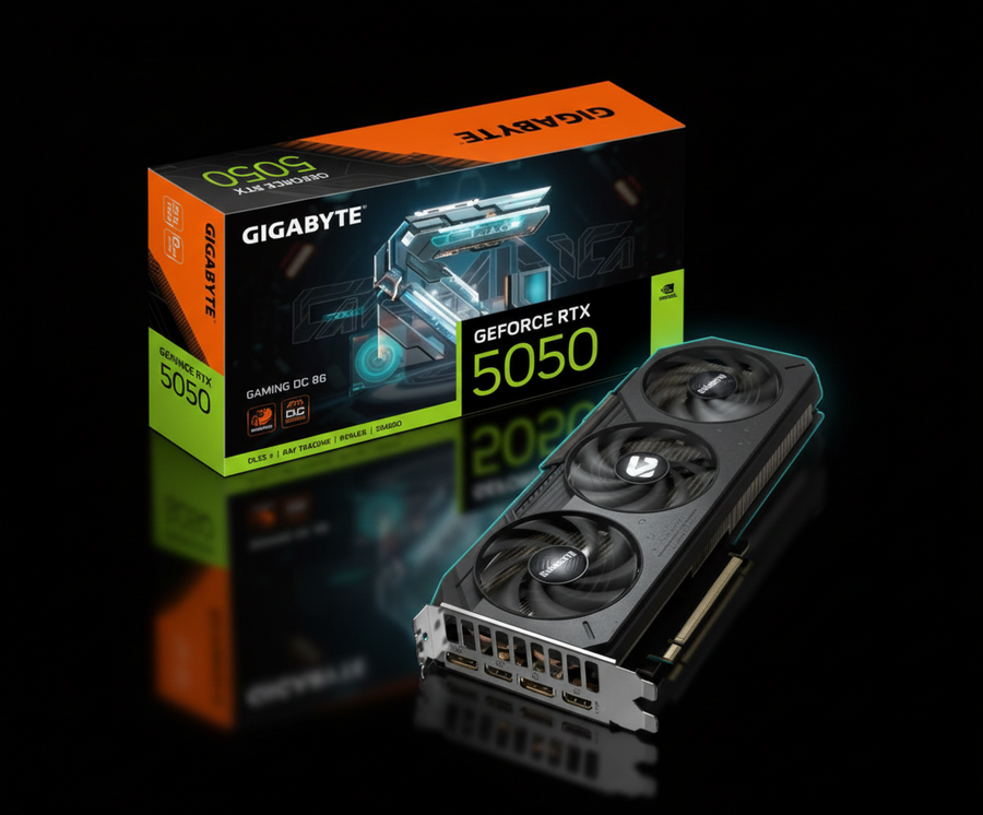 Gigabyte GeForce RTX 5050 Gaming OC 8GB GDDR6 Graphics Card