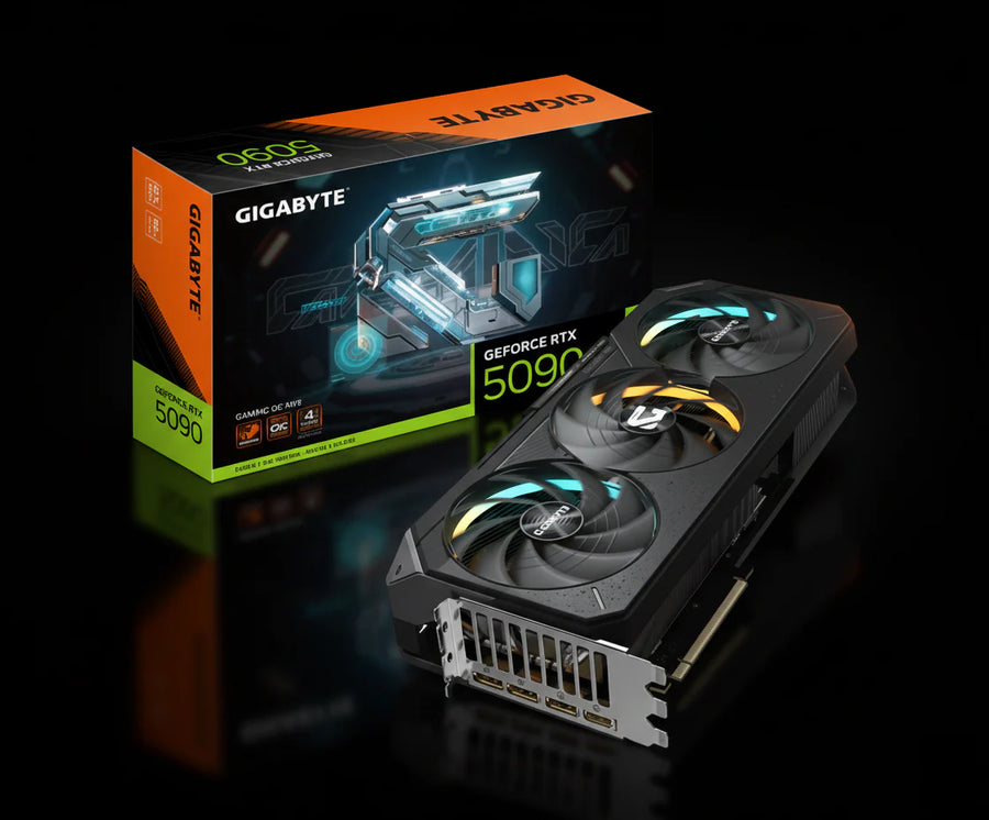 كرت شاشة Gigabyte GeForce RTX 5090 GAMING OC – ذاكرة 32GB GDDR7