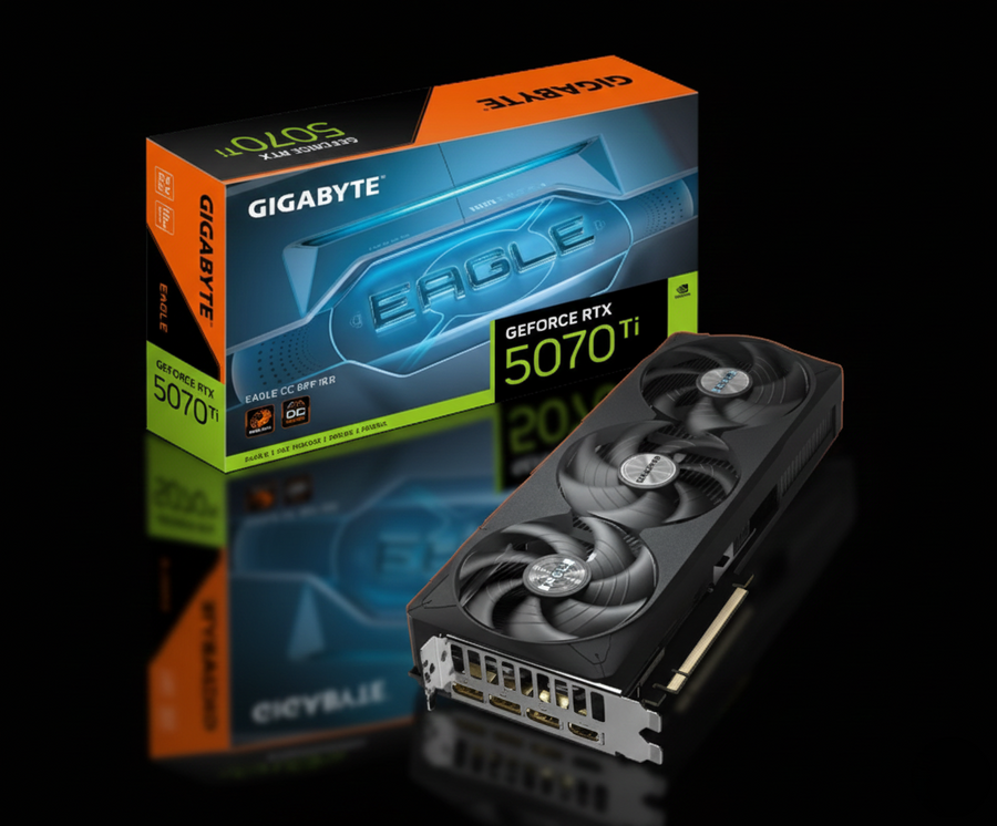 Gigabyte GeForce RTX 5070 Ti EAGLE OC SFF 16GB GDDR7 Graphics Card
