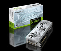 كرت شاشة Gigabyte GeForce RTX 5070 Ti EAGLE OC ICE SFF بسعة 16 جيجابايت GDDR7