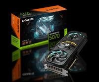 كرت شاشة Gigabyte GeForce RTX 5070 GAMING OC بسعة 12 جيجابايت GDDR7