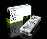 كرت شاشة Gigabyte GeForce RTX 5070 AERO OC بسعة 12 جيجابايت GDDR7