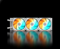 مراوح GIGABYTE Gaming 360 ICE ARGB مقاس 120mm (ثلاث مراوح) – أبيض