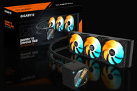 مراوح GIGABYTE Gaming 360 ARGB مقاس 120mm (ثلاث مراوح) –  أسود