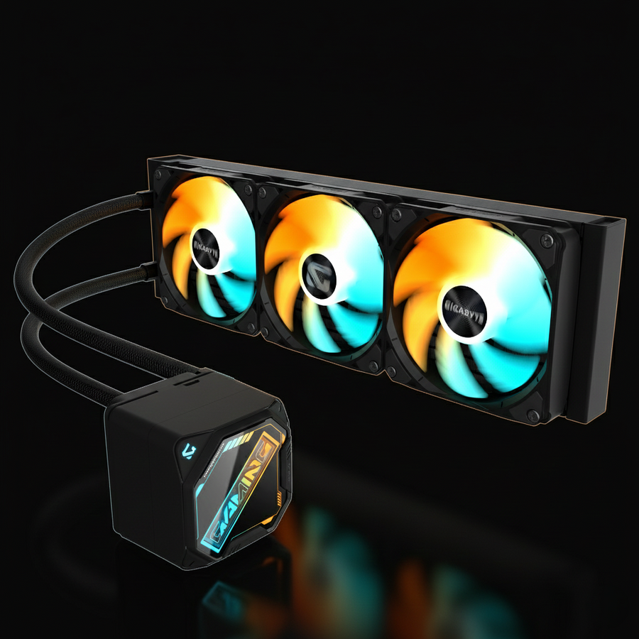 GIGABYTE Gaming 360 ARGB 120mm Triple Fan Kit – Black