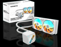  مراوح GIGABYTE Gaming 240 ICE ARGB مقاس 120mm (مروحتان) –  أبيض