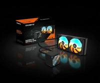 مراوح GIGABYTE Gaming 240 ARGB مقاس 120mm (مروحتان) –  أسود