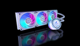 GIGABYTE AORUS Waterforce II 360 ICE AIO Liquid CPU Cooler – 360mm Radiator – ARGB – Rev. 2 – White