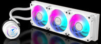 مبرد المعالج المائي GIGABYTE AORUS Waterforce II 360 ICE AIO – رديتر 360mm – إضاءة ARGB – (Rev.2) – أبيض