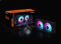 GIGABYTE AORUS Waterforce II 240 AIO Liquid CPU Cooler – 240mm Radiator – ARGB