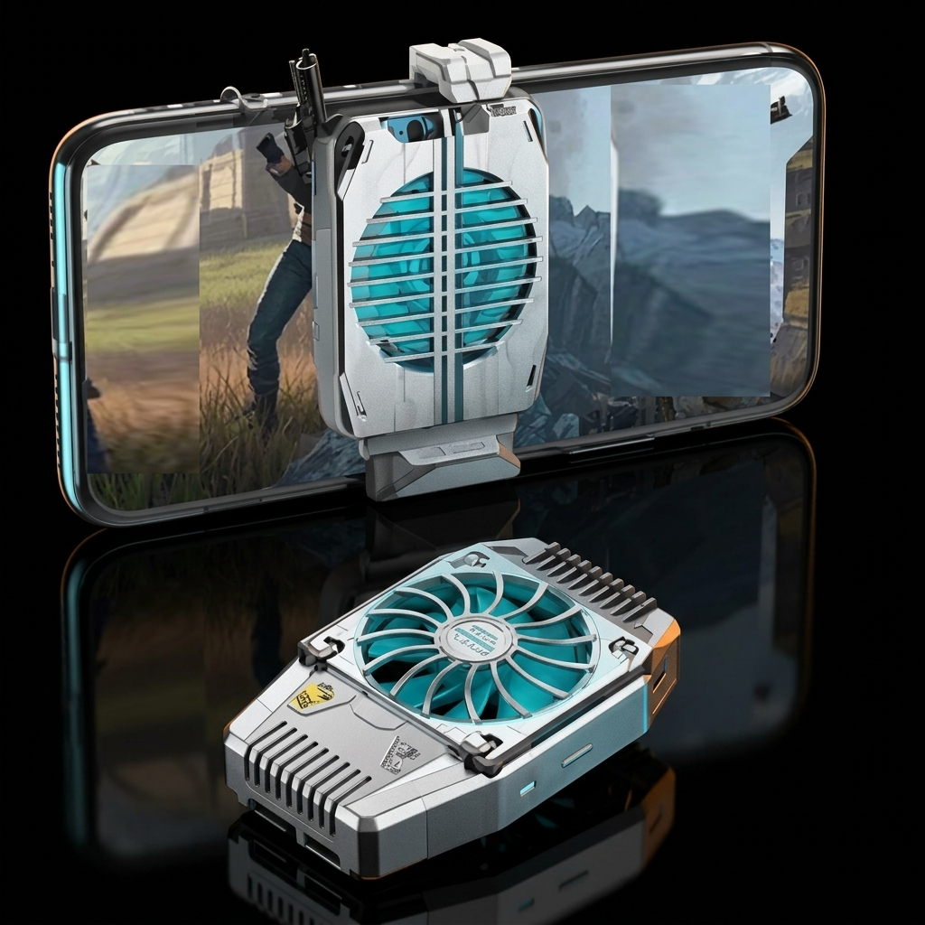 H-15 Mobile Cooler – High-Speed Phone Cooling Fan