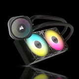 مبرد سائل Corsair iCUE Nautilus 240 RS RGB بحجم 240mm – لون أسود