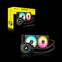 Corsair iCUE Nautilus 240 RS RGB 240mm AIO Cooler – Black
