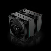 مبرد معالج Corsair A115 Twin Tower بقدرة تبريد تصل إلى 270W TDP – لون أسود