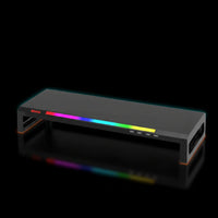 حامل شاشة MARVO DZ-01 BASE 40 – حامل شاشة كمبيوتر قابل للتعديل مع إضاءة RGB