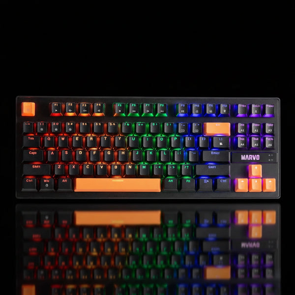 لوحة مفاتيح ميكانيكية للألعاب FANTECH MK853 V2 – سلكية بإضاءة RGB لأجه ...