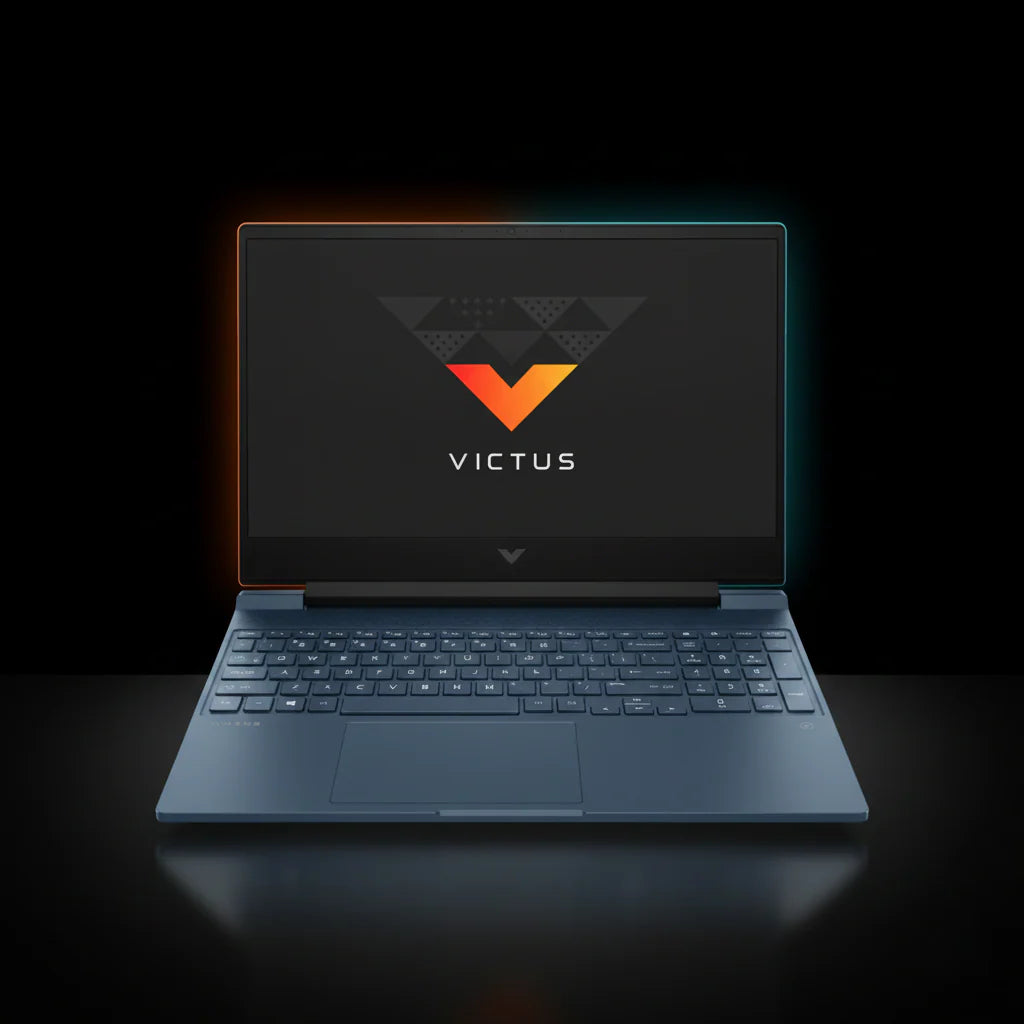 لابتوب HP Victus 15-FA0033DX للألعاب بشاشة 15.6 بوصة ومعالج Intel Core i5-13500H وذاكرة 16GB وتخزين 512GB SSD وكرت شاشة RTX 3050 بسعة 6GB